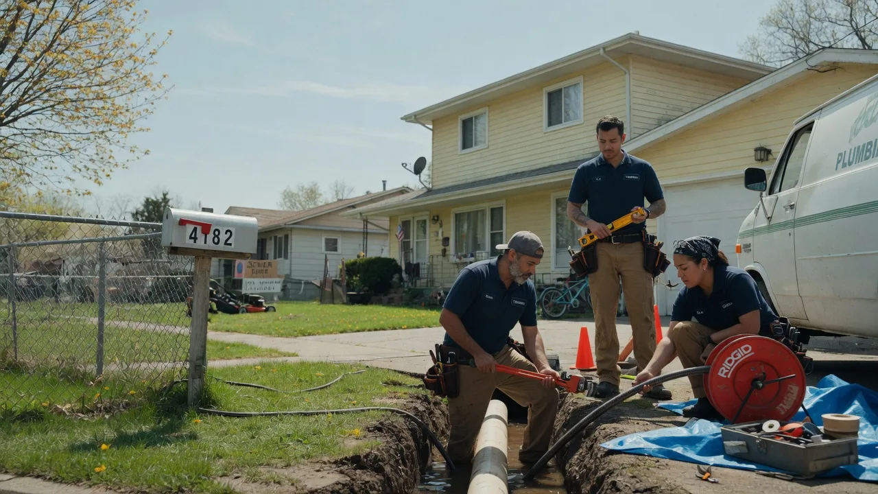 Gas Line Repair in Alvin, IL near me
